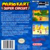Mario Kart - Super Circuit Box Art Back